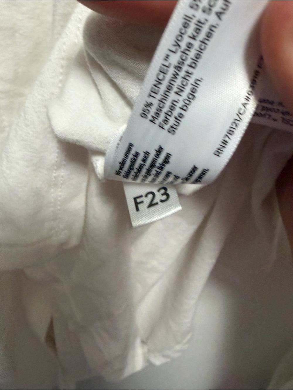 Eileen Fisher White Stretch Jersey Knit Classic Collar Shirt Size XS - Picture 4 of 5